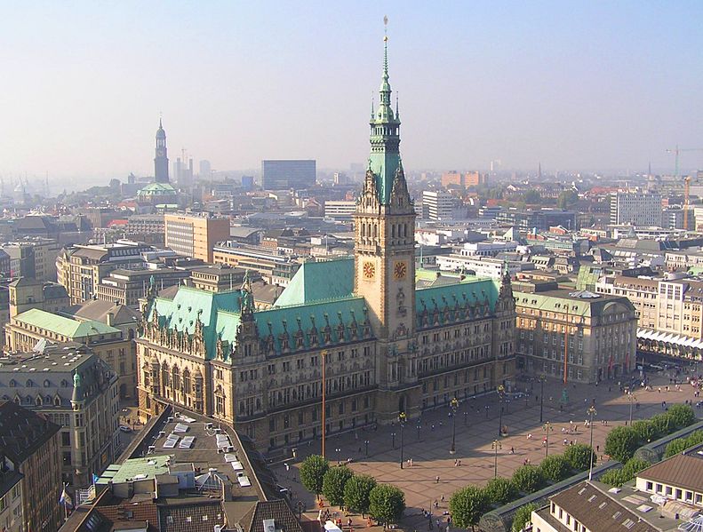 Hamburg Rathaus deutschland