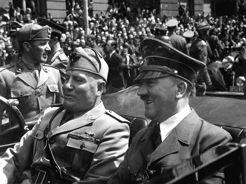 Hitler und Mussolini 1940