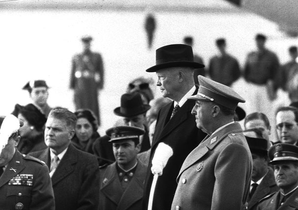 Franco eisenhower 1959 Spanien