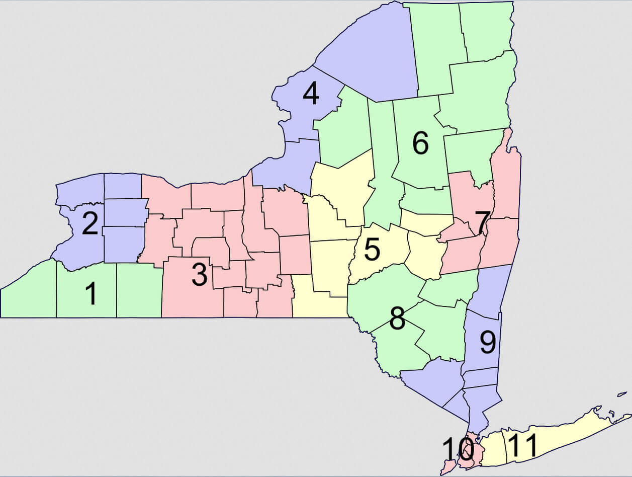 new york okonomisch development karte
