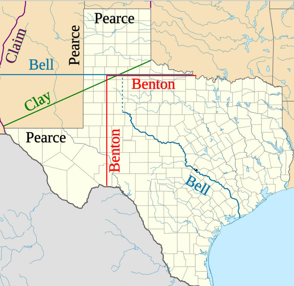 texas proposed grenzen karte