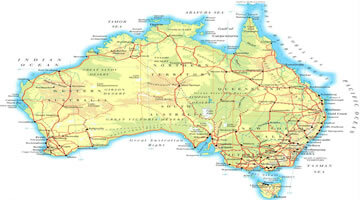 australien atlas