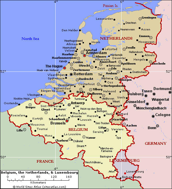 belgien karte niederlande luxemburg