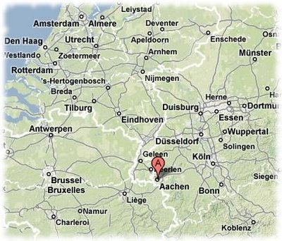 Aachen karte