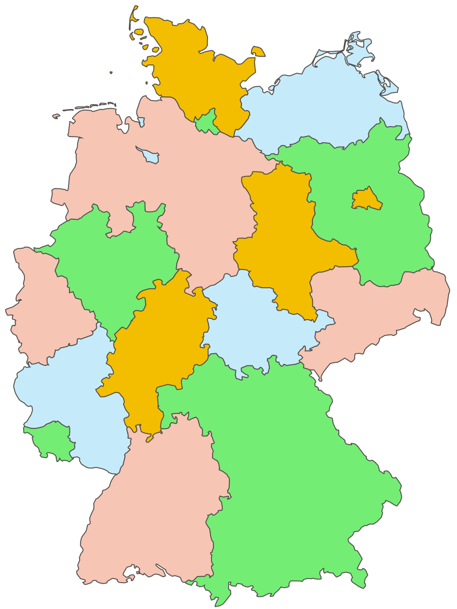 deutschland farbeed skizzieren karte