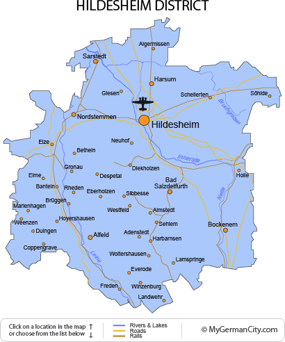 hildesheim kreis karte
