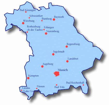 Ingolstadt karte