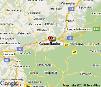 Kaiserslautern strase karte
