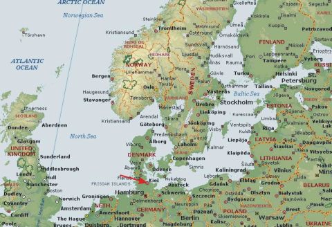 Kiel region karte