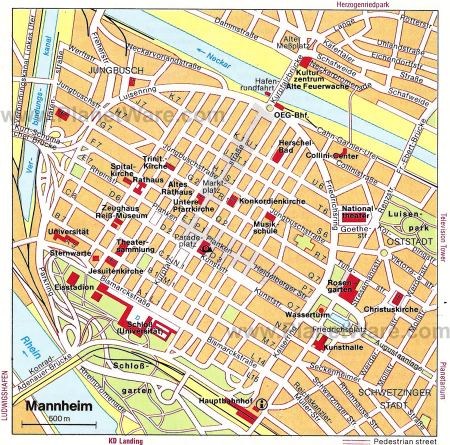 mannheim karte