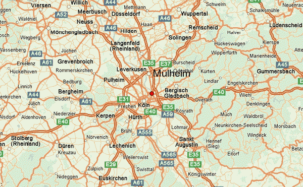 Mulheim strase karte
