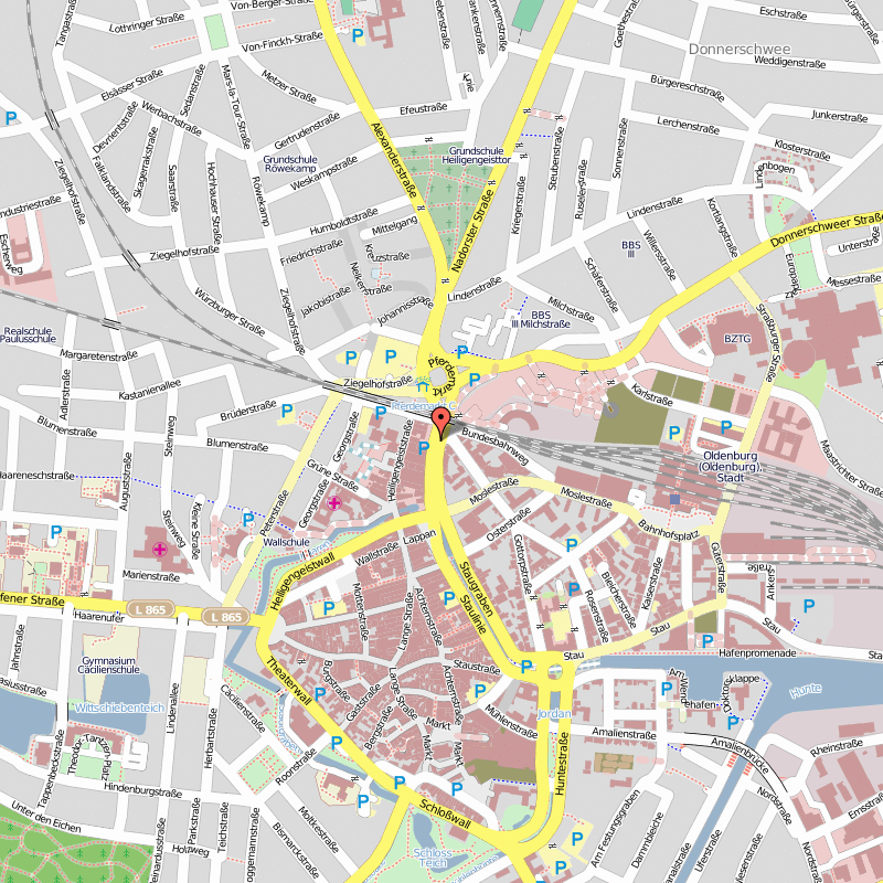 Oldenburg karte