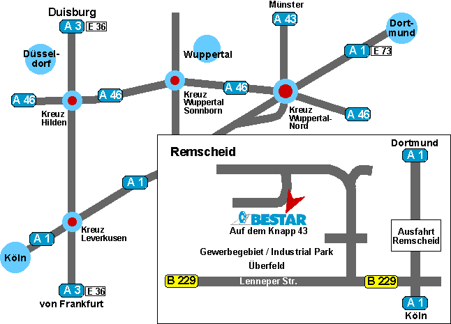 Remscheid metro karte