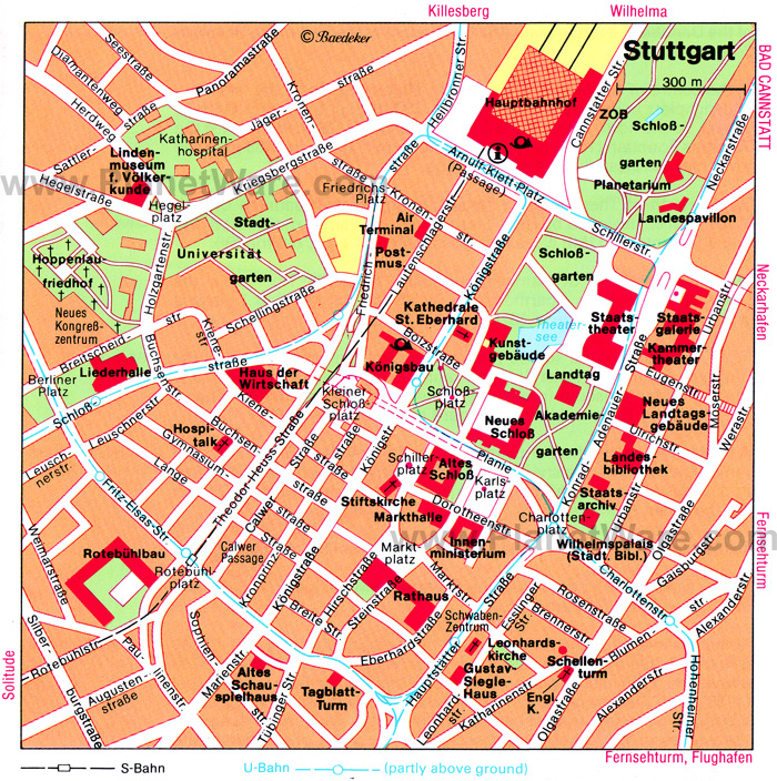 Stuttgart karte