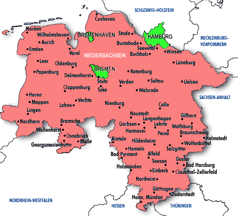 Wolfsburg provinz karte