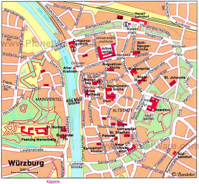 wurzburg karte