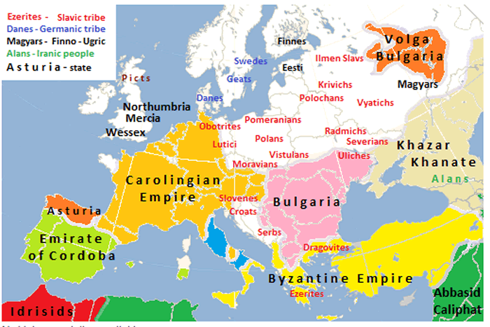 europa karte 814
