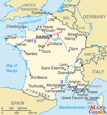 frankreich reims karte
