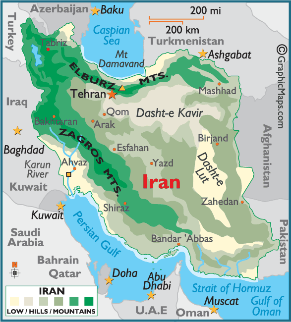 iran karte farbeful