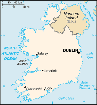 karte von irland Cork
