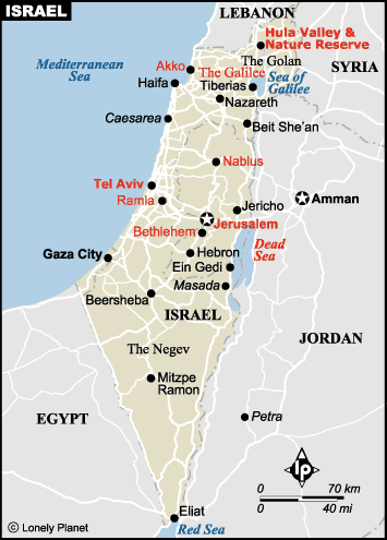 israel karten