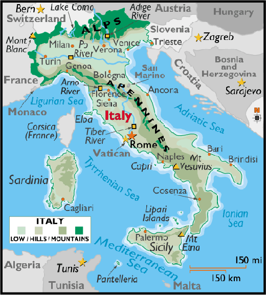italien karten