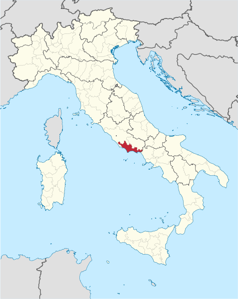 italien Latina karte