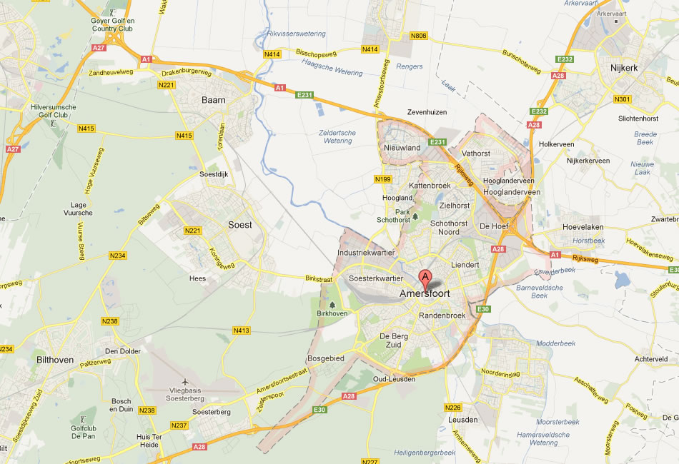 amersfoort tourist map