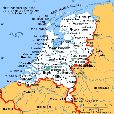 niederlande Emmen karte