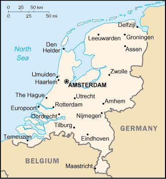 niederlande karte Emmen