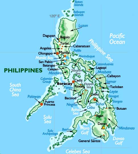 philippinen karten
