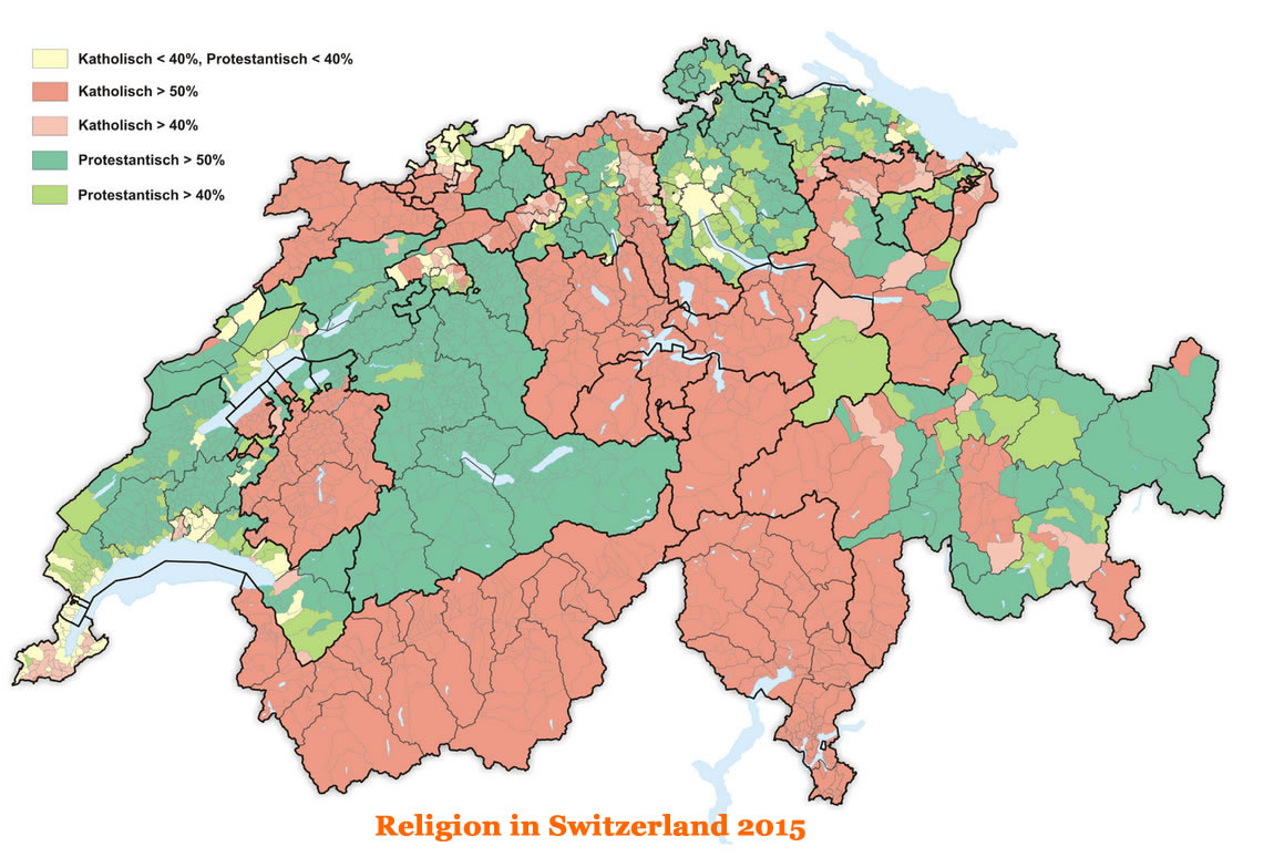 religion im schweiz 2015