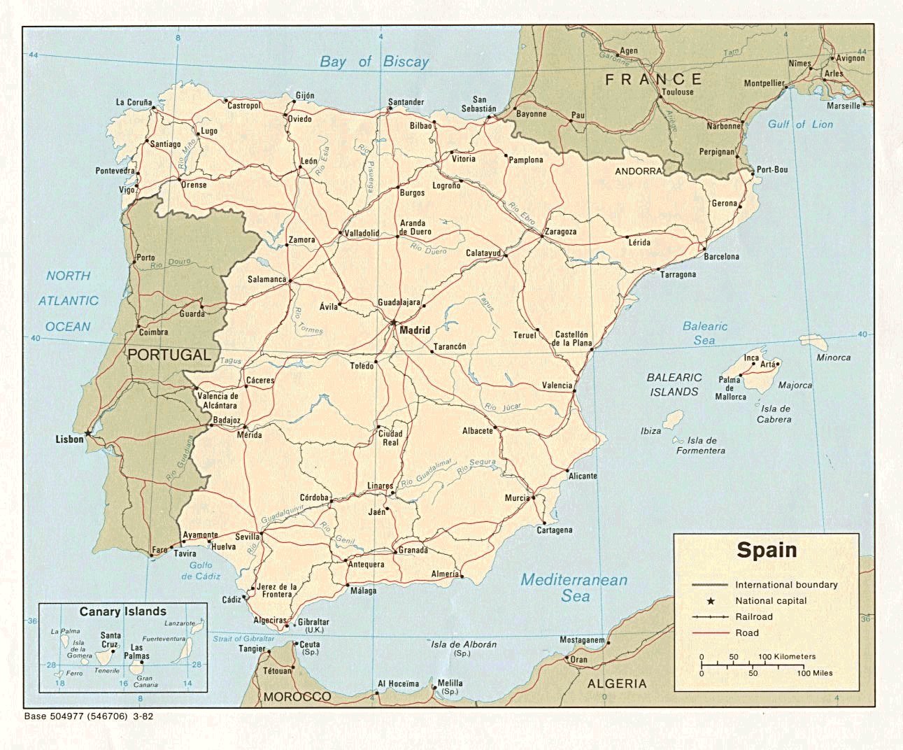spanien karte Fuenlabrada