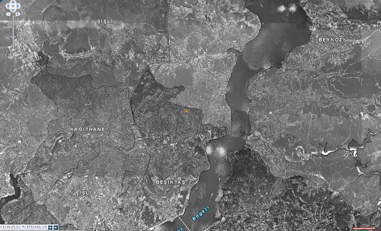 istanbul karte 1982 bosphorus