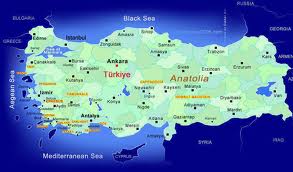 turkei karte anatolia