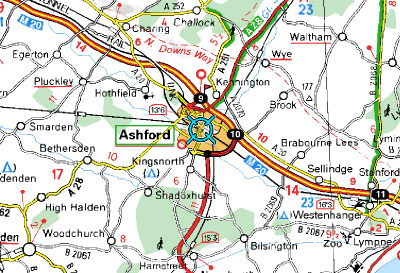 Ashford karte