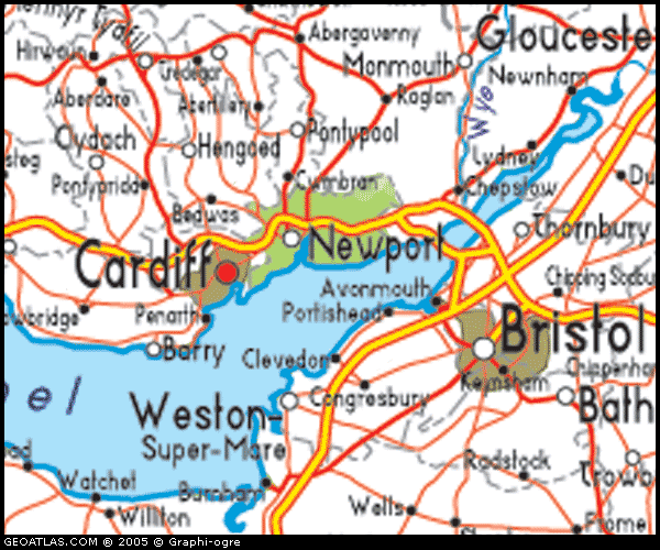 Newport provinzen karte
