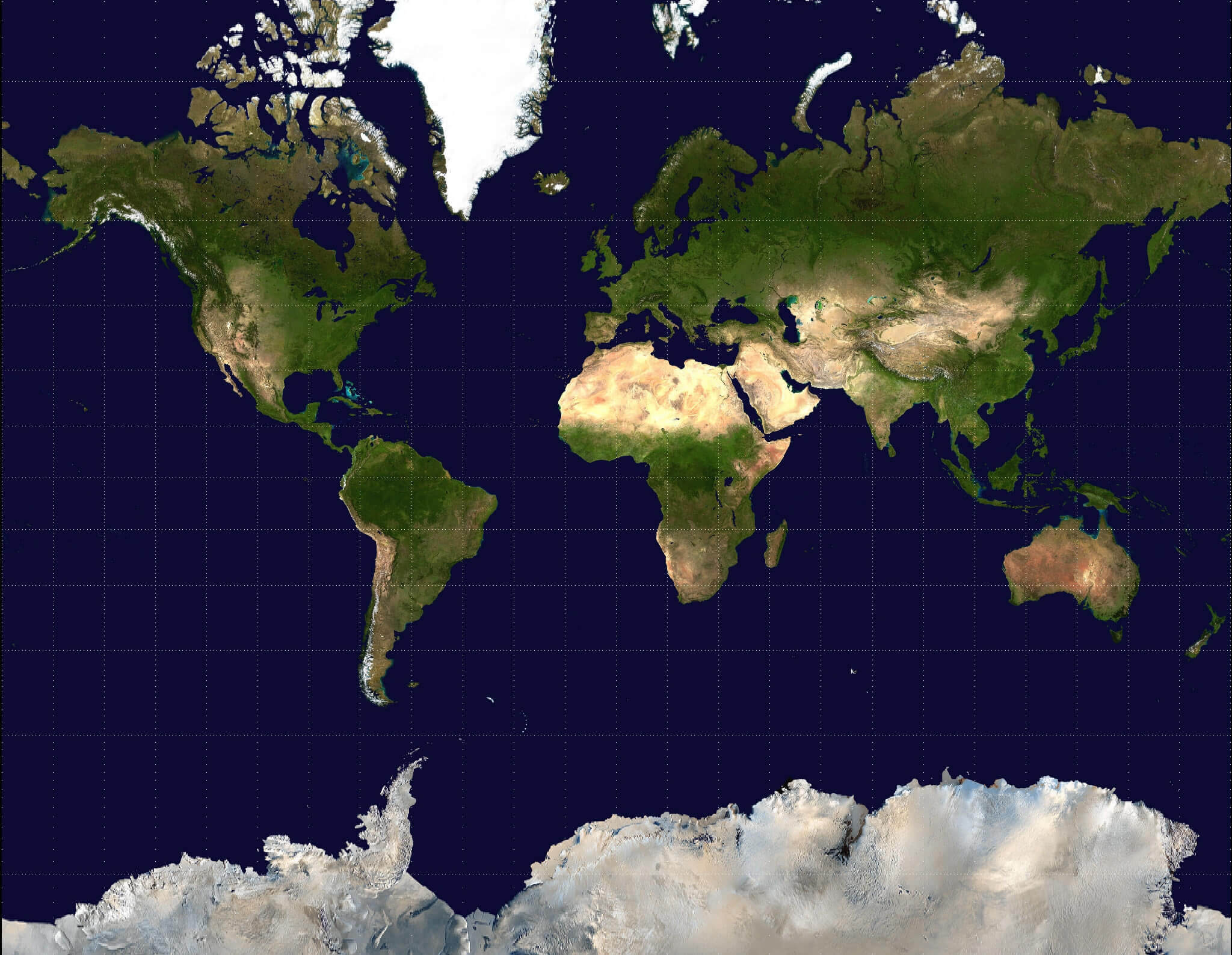 Leer Welt Satellit Karte