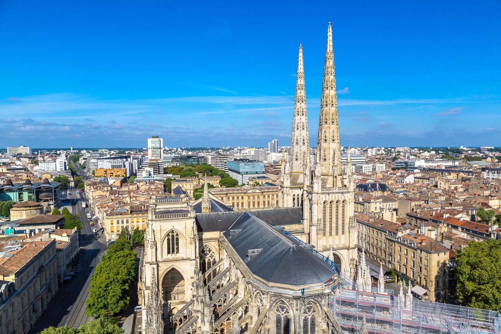 bordeaux st andrew cathedral frankreich