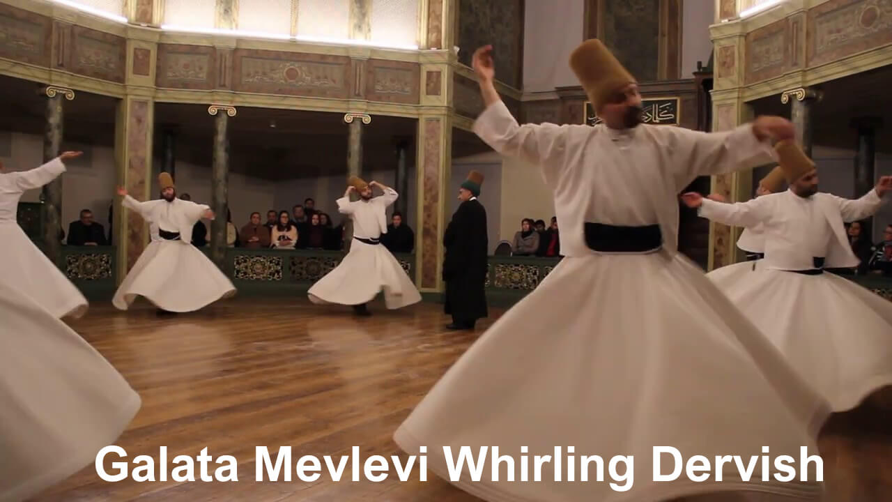 Galata Mevlevi Wirbelnder Dervish